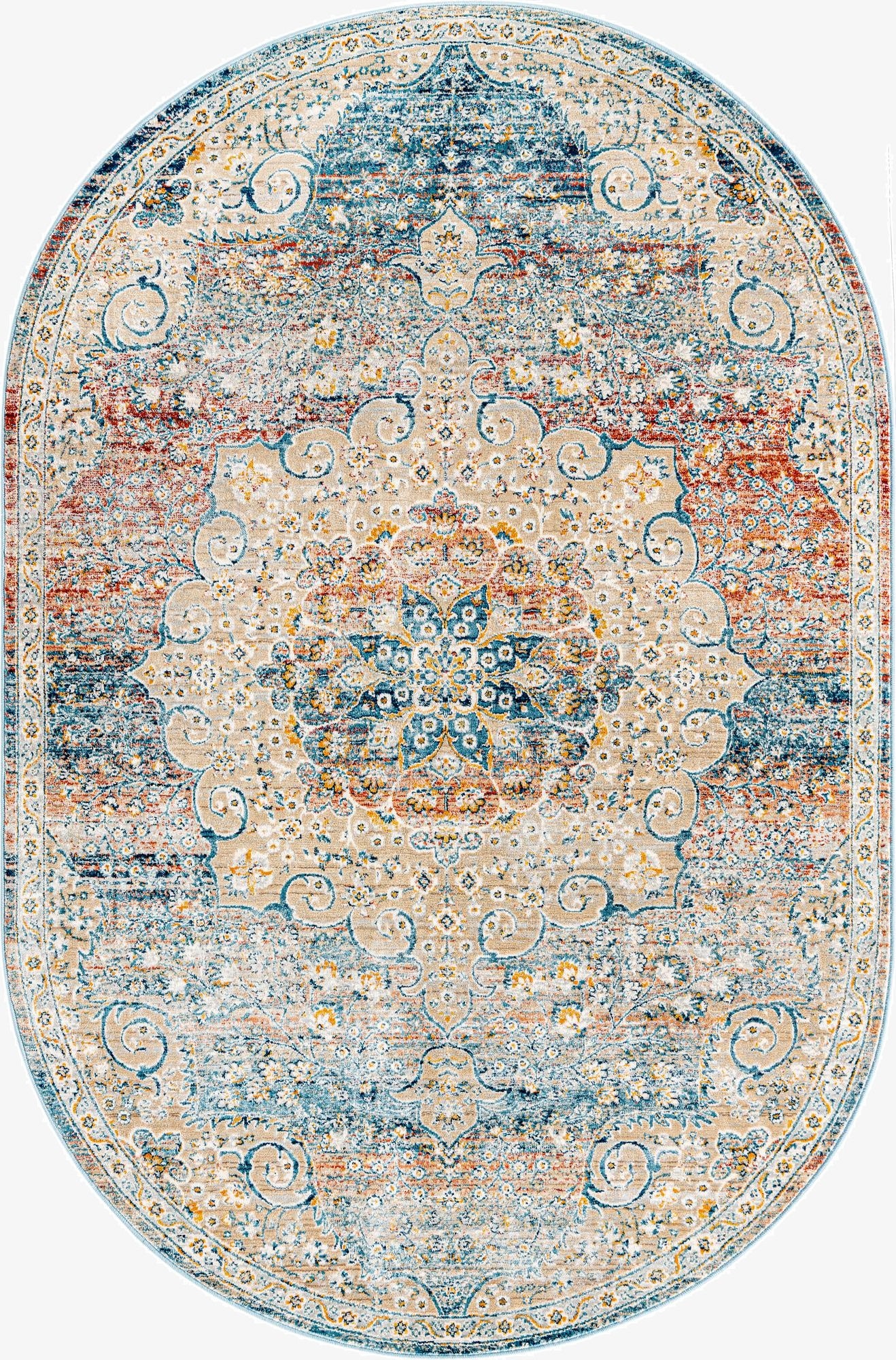  5' 3 x 8' Newport Oval Rug