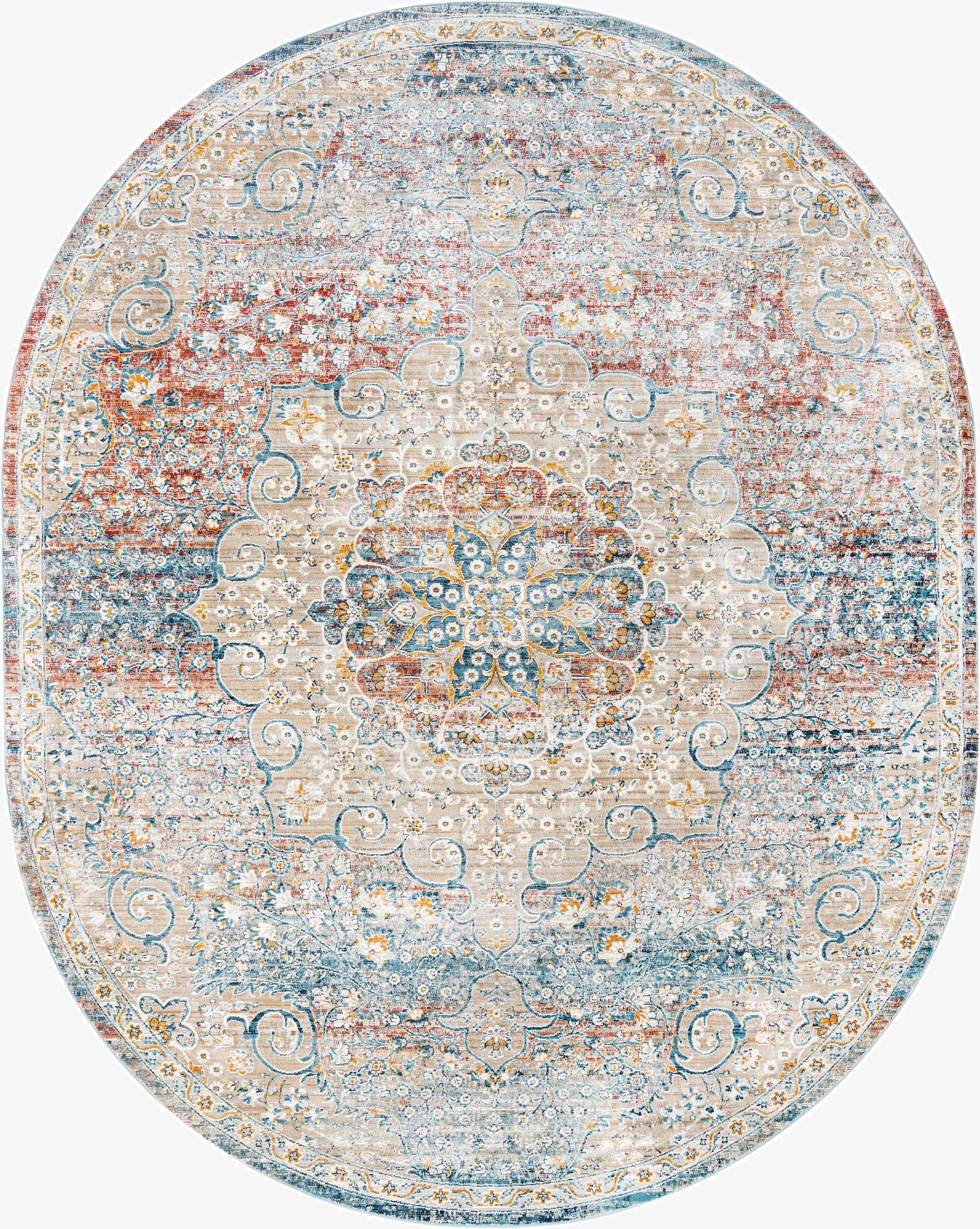  7' 10 x 10' 2 Newport Oval Rug