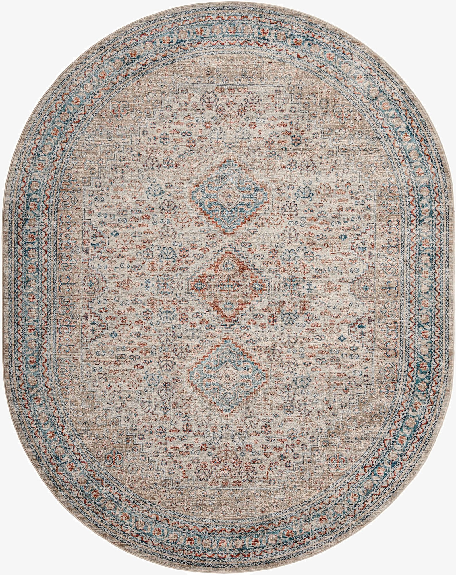  7' 10 x 10' 2 Newport Oval Rug