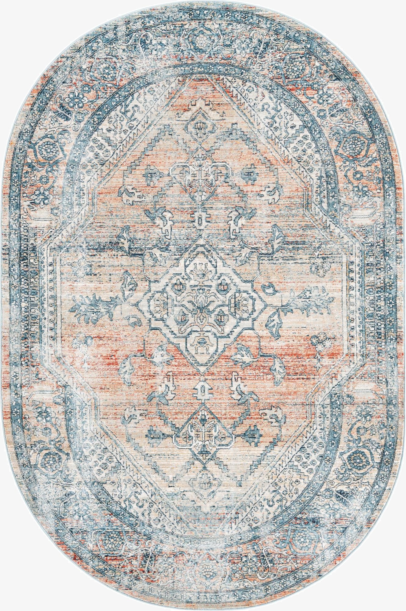  5' 3 x 8' Newport Oval Rug