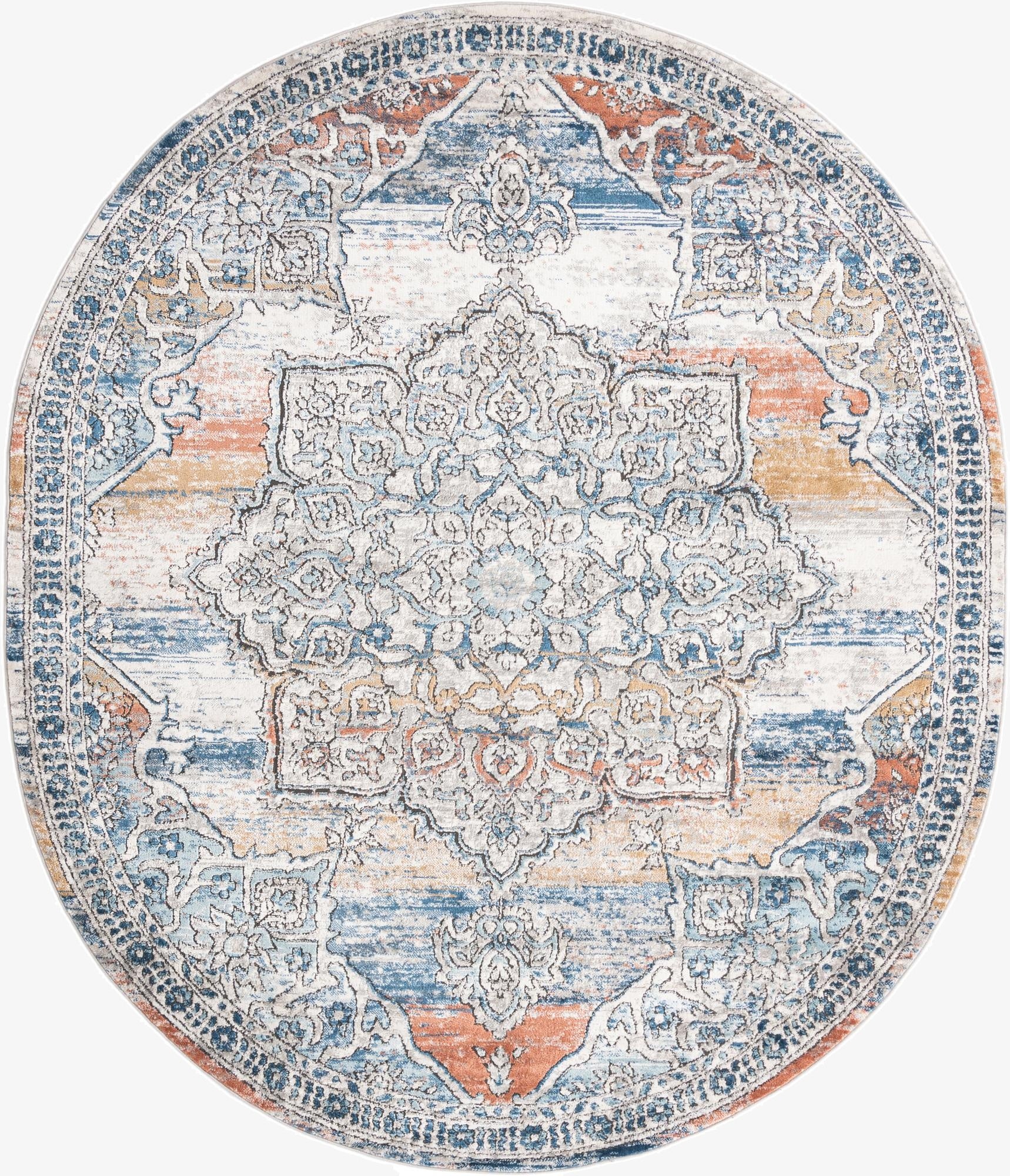  7' 10 x 10' Nyla Oval Rug