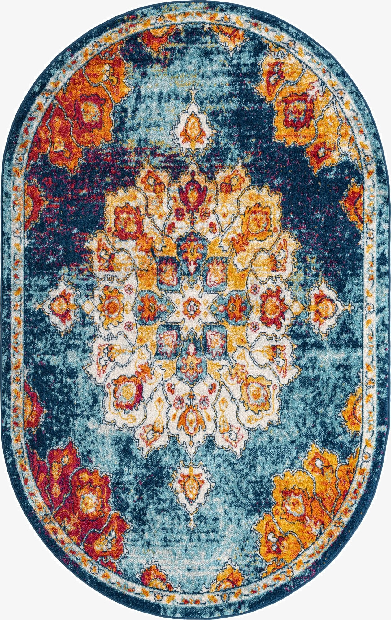  5' x 8' Parker Oval Rug
