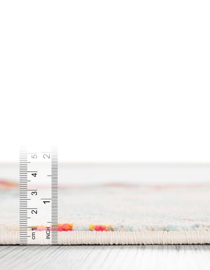 Detail image of  8' x 10'  Washable Theia Oval Rug