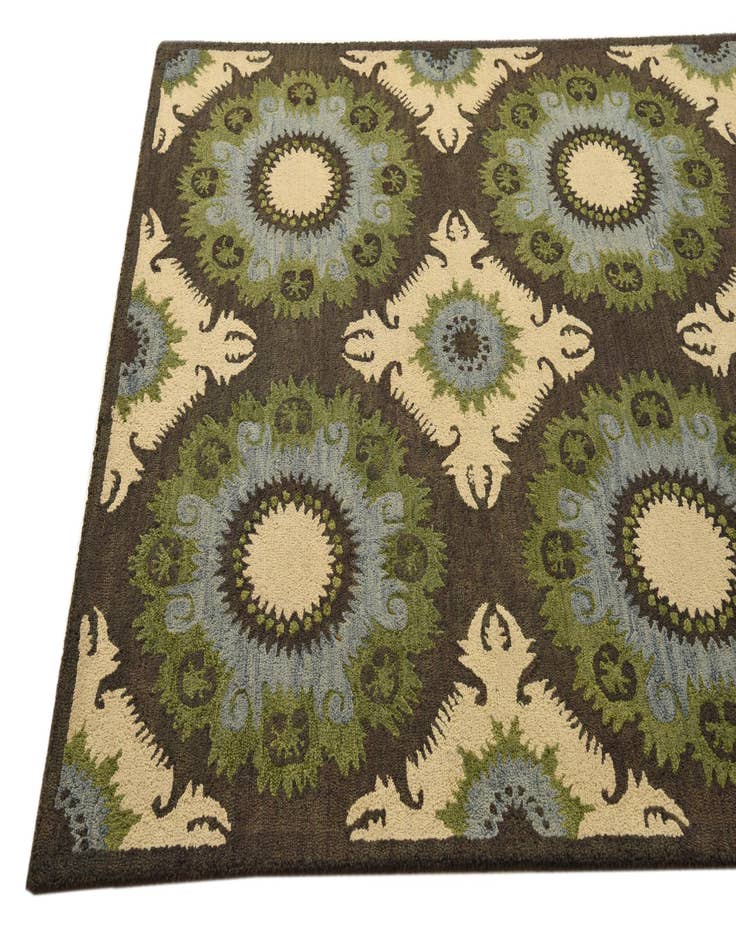 Detail image of  5' 1 x 8' Agra Rug