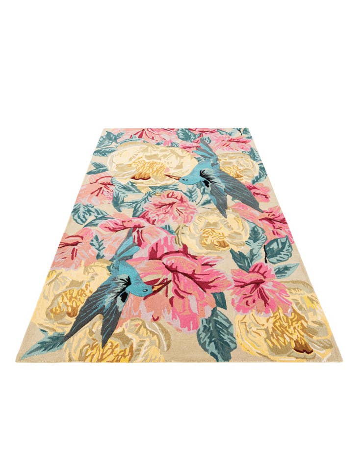 Detail image of  5' x 8' Agra Rug