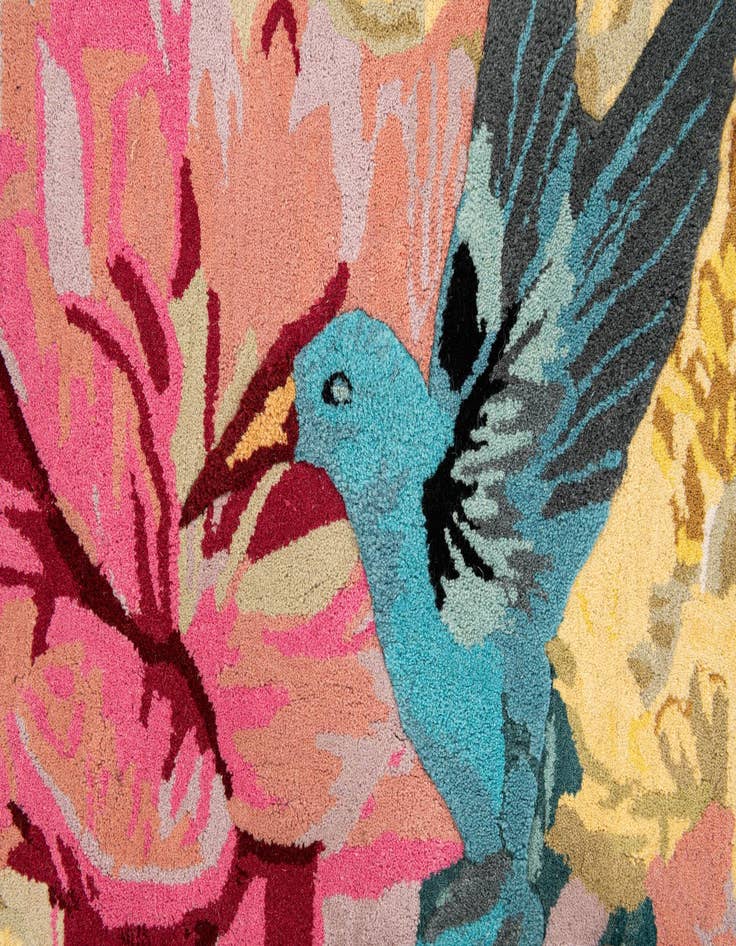 Detail image of  5' x 8' Agra Rug