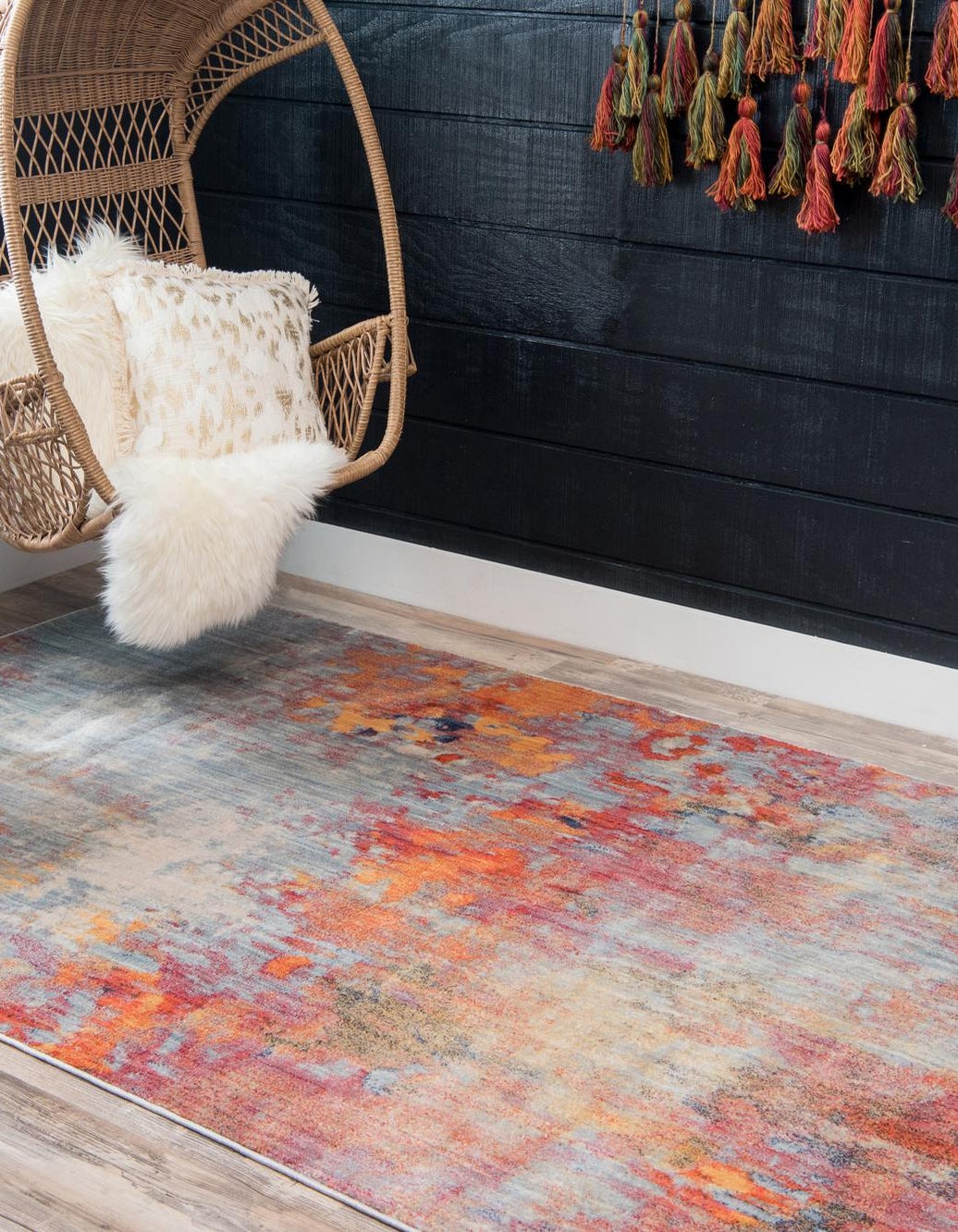 Multicolor 5' x 8' Apollo Rug | Rugs.com