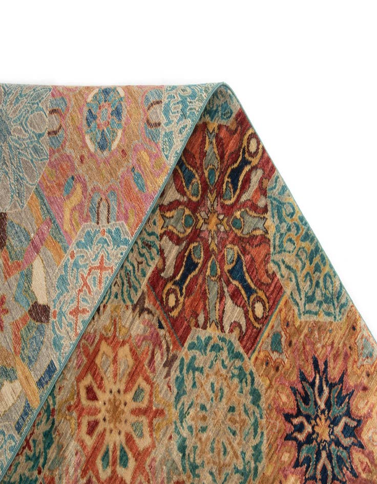 Detail image of  9' 2 x 11' 11  Hand Knotted Ariana Rug