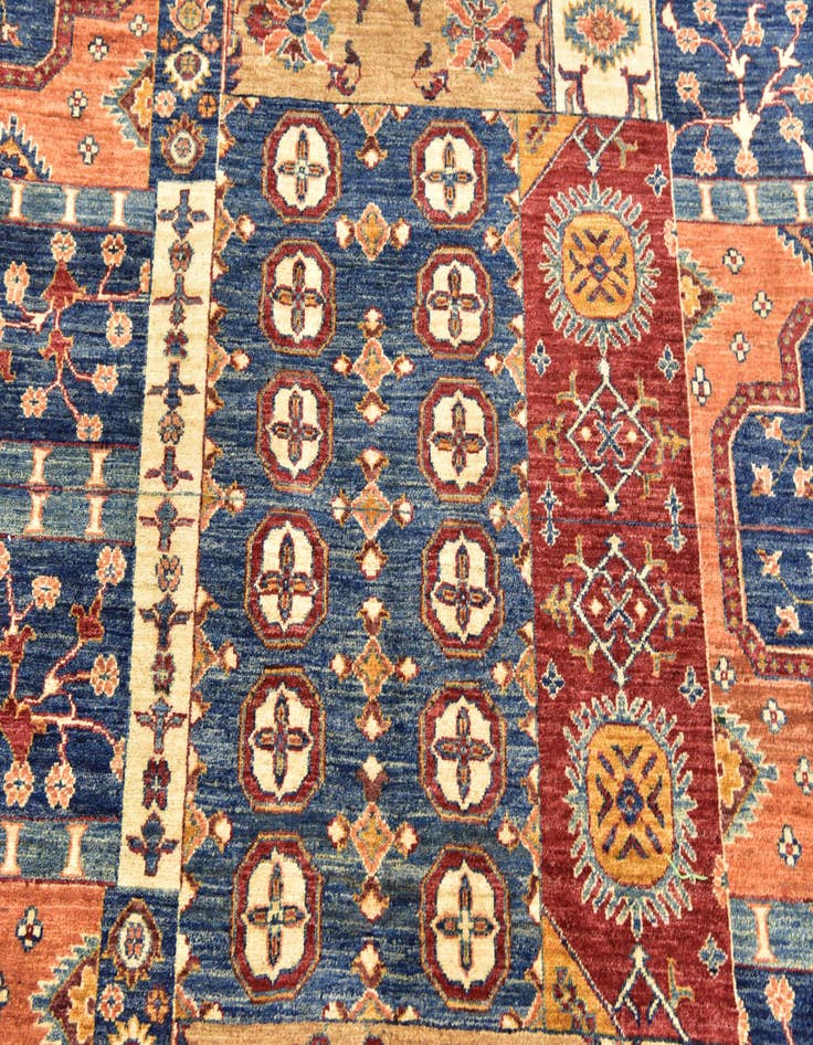 Detail image of  7' x 10' 4  Hand Knotted Ariana Ziegler Rug