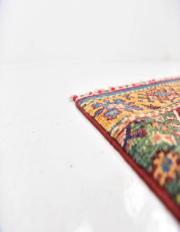 Detail image of  5' x 6' 8  Hand Knotted Ariana Ziegler Wool Rug