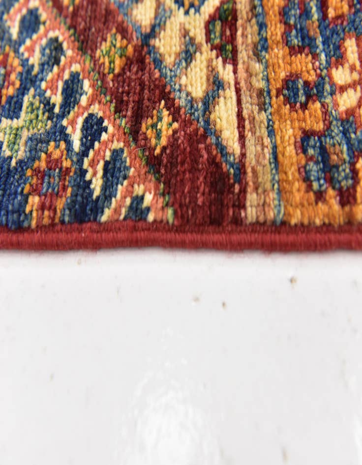 Detail image of  5' x 6' 8  Hand Knotted Ariana Ziegler Wool Rug