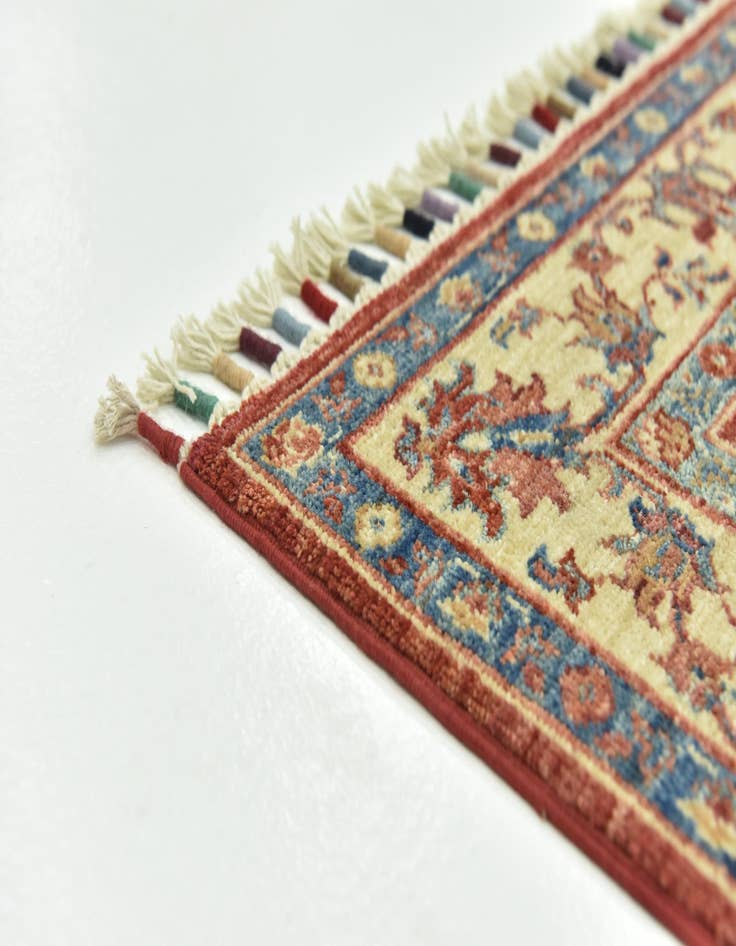 Detail image of  4' 10 x 6' 4  Hand Knotted Ariana Ziegler Rug