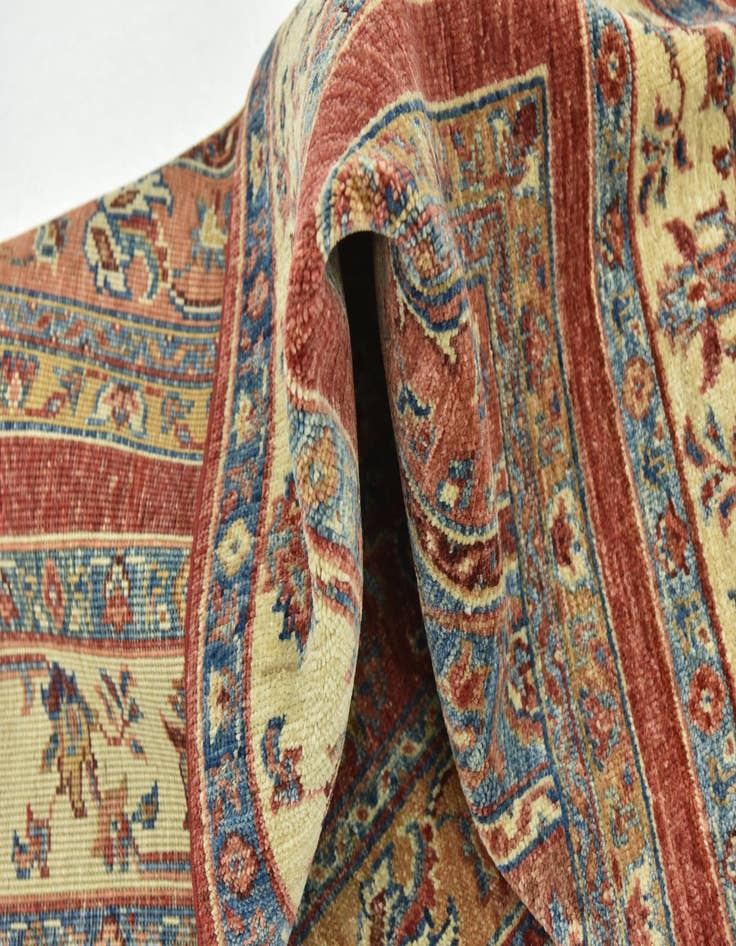 Detail image of  4' 10 x 6' 4  Hand Knotted Ariana Ziegler Rug