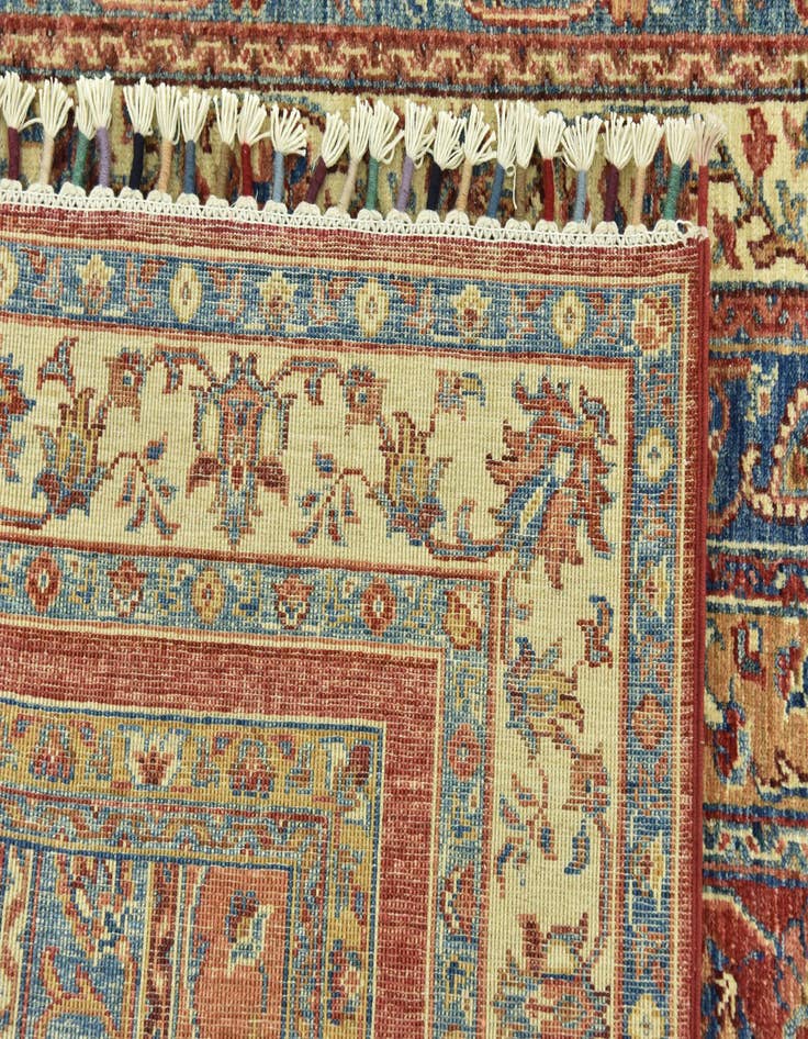 Detail image of  4' 10 x 6' 4  Hand Knotted Ariana Ziegler Rug