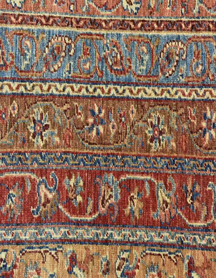 Detail image of  4' 10 x 6' 4  Hand Knotted Ariana Ziegler Rug