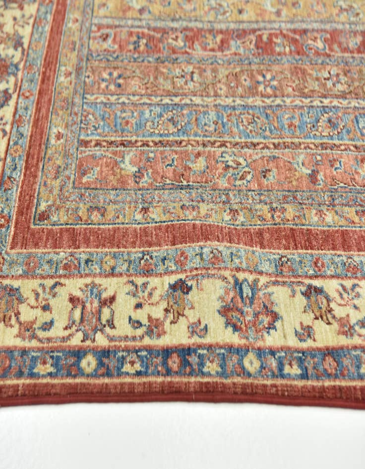 Detail image of  4' 10 x 6' 4  Hand Knotted Ariana Ziegler Rug