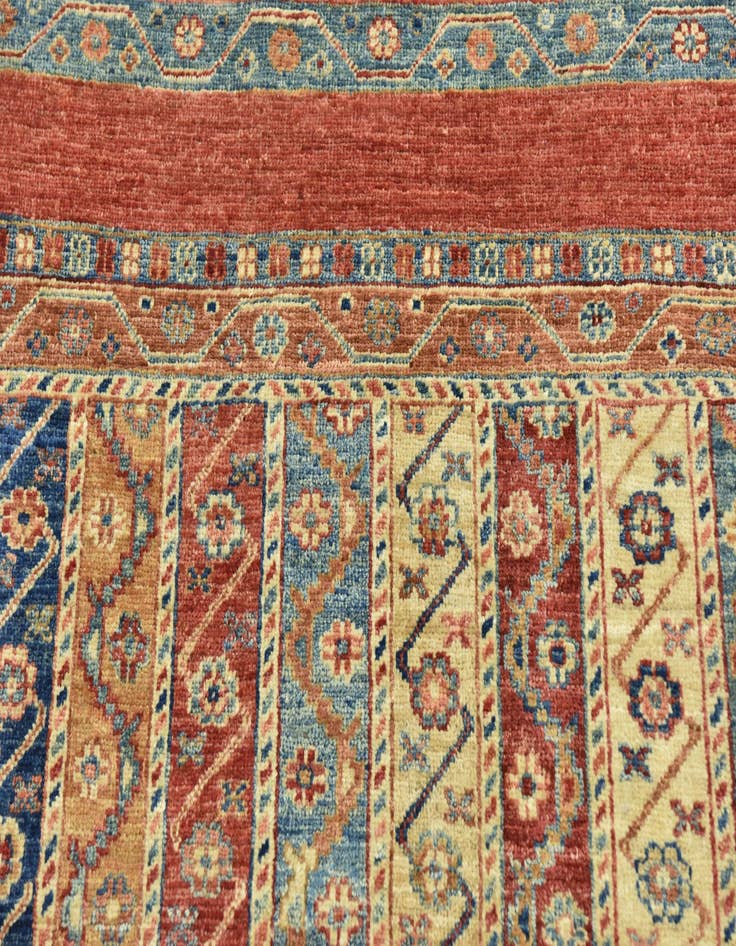 Detail image of  5' 8 x 8'  Hand Knotted Ariana Ziegler Rug