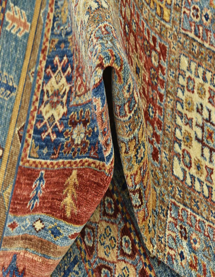 Detail image of  5' 10 x 7' 7  Hand Knotted Ariana Ziegler Rug