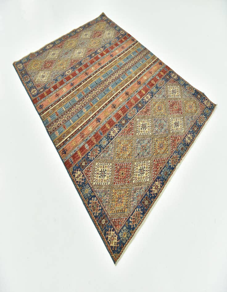 Detail image of  5' 10 x 7' 7  Hand Knotted Ariana Ziegler Rug