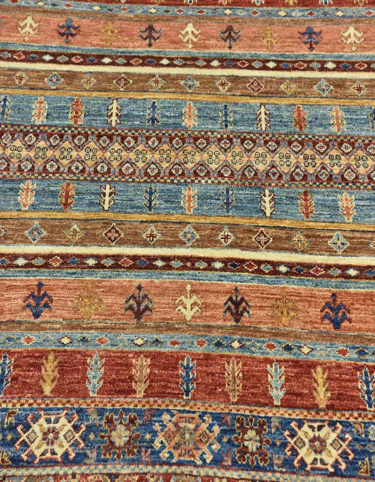 Detail image of  5' 10 x 7' 7  Hand Knotted Ariana Ziegler Rug