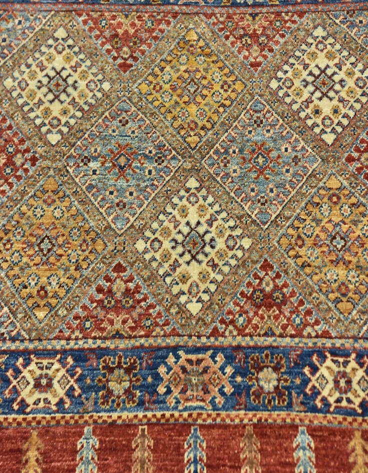 Detail image of  5' 10 x 7' 7  Hand Knotted Ariana Ziegler Rug