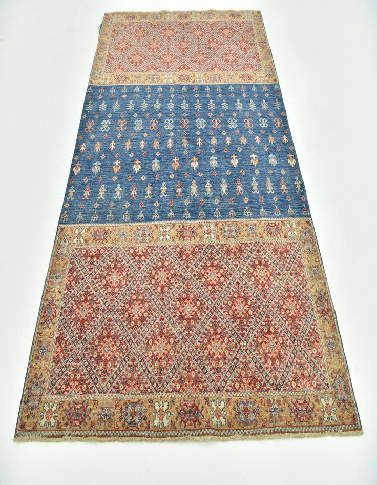 Detail image of  5' 8 x 8' 2  Hand Knotted Ariana Ziegler Rug