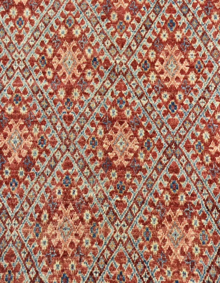 Detail image of  5' 8 x 8' 2  Hand Knotted Ariana Ziegler Rug