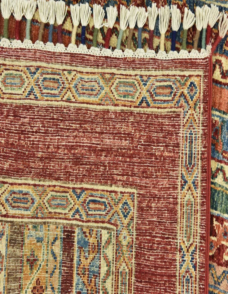 Detail image of  5' x 6' 7  Hand Knotted Ariana Ziegler Rug