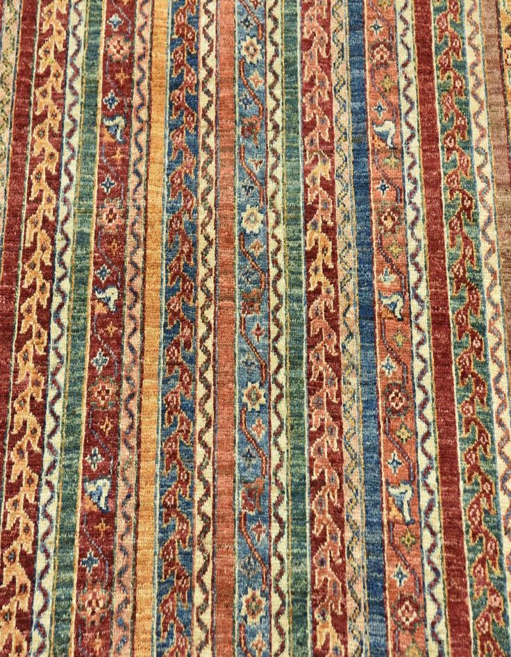 Detail image of  5' x 6' 7  Hand Knotted Ariana Ziegler Rug