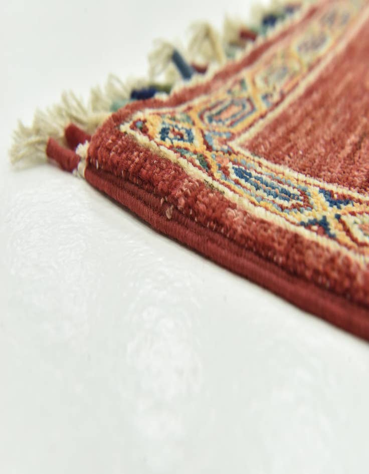 Detail image of  5' x 6' 7  Hand Knotted Ariana Ziegler Rug