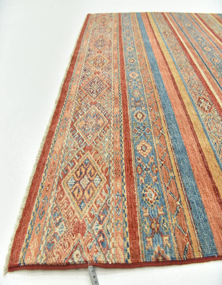 Detail image of  5' x 6' 6  Hand Knotted Ariana Ziegler Rug