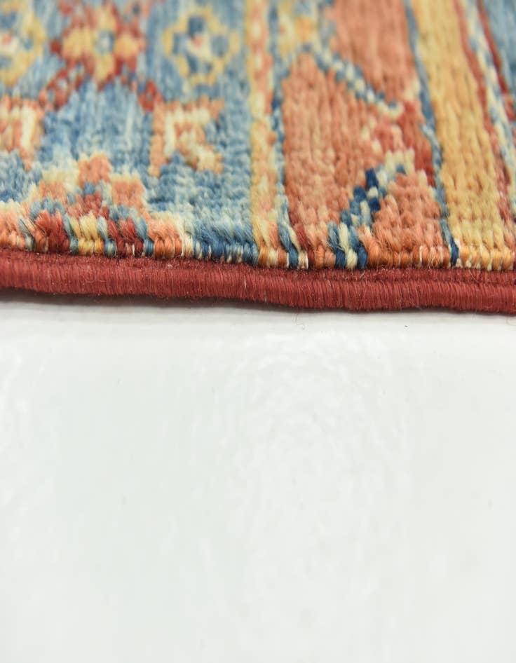 Detail image of  5' x 6' 6  Hand Knotted Ariana Ziegler Rug