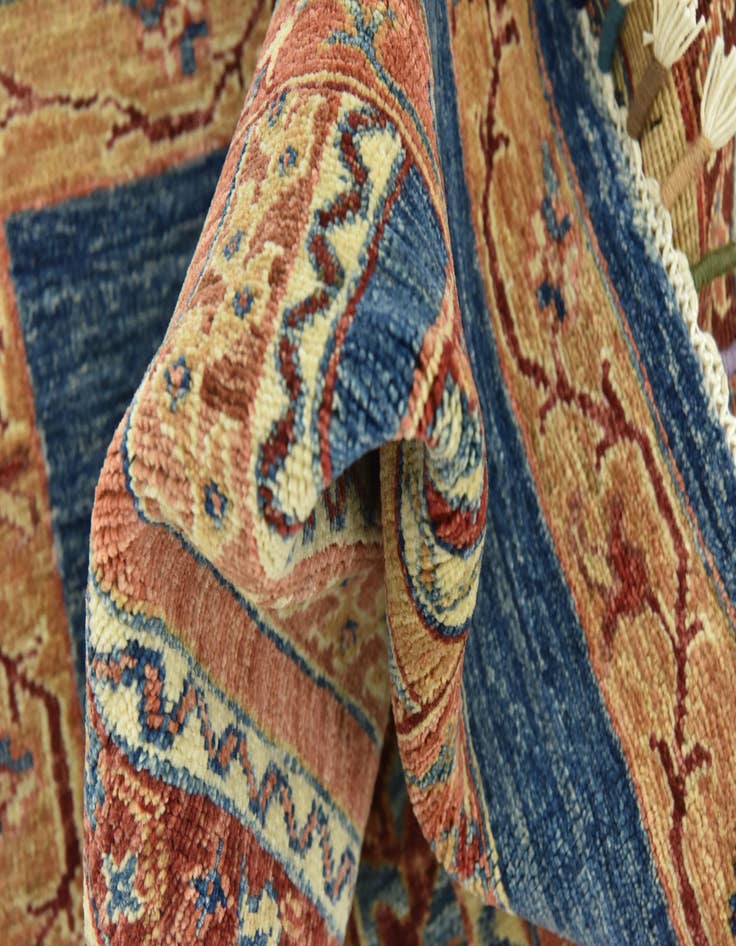 Detail image of  4' 11 x 6' 8  Hand Knotted Ariana Ziegler Rug