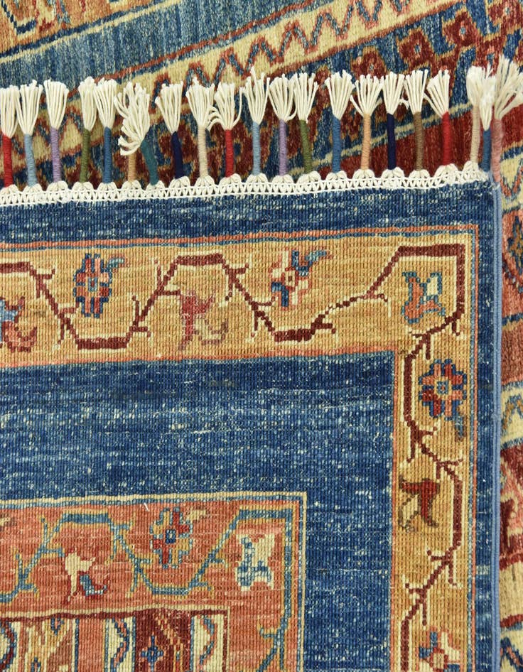 Detail image of  4' 11 x 6' 8  Hand Knotted Ariana Ziegler Rug