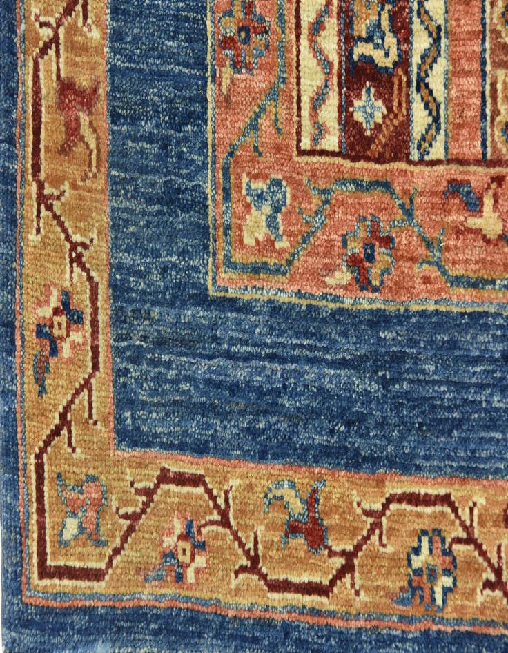 Detail image of  4' 11 x 6' 8  Hand Knotted Ariana Ziegler Rug