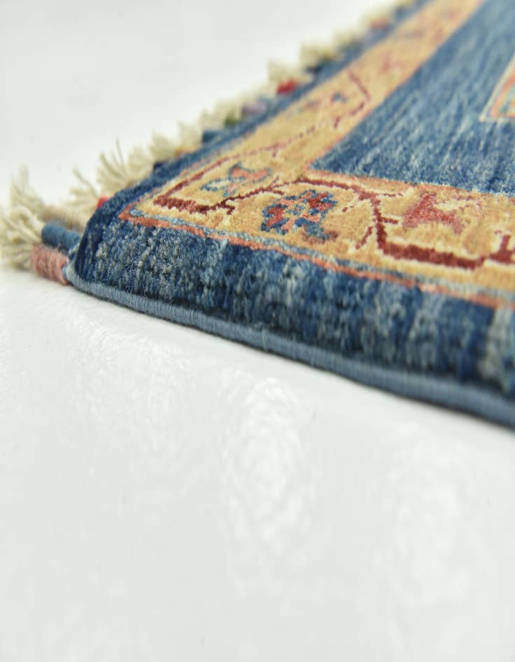 Detail image of  4' 11 x 6' 8  Hand Knotted Ariana Ziegler Rug