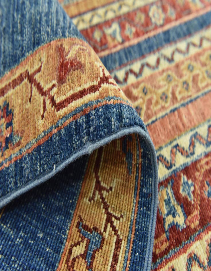 Detail image of  4' 11 x 6' 8  Hand Knotted Ariana Ziegler Rug