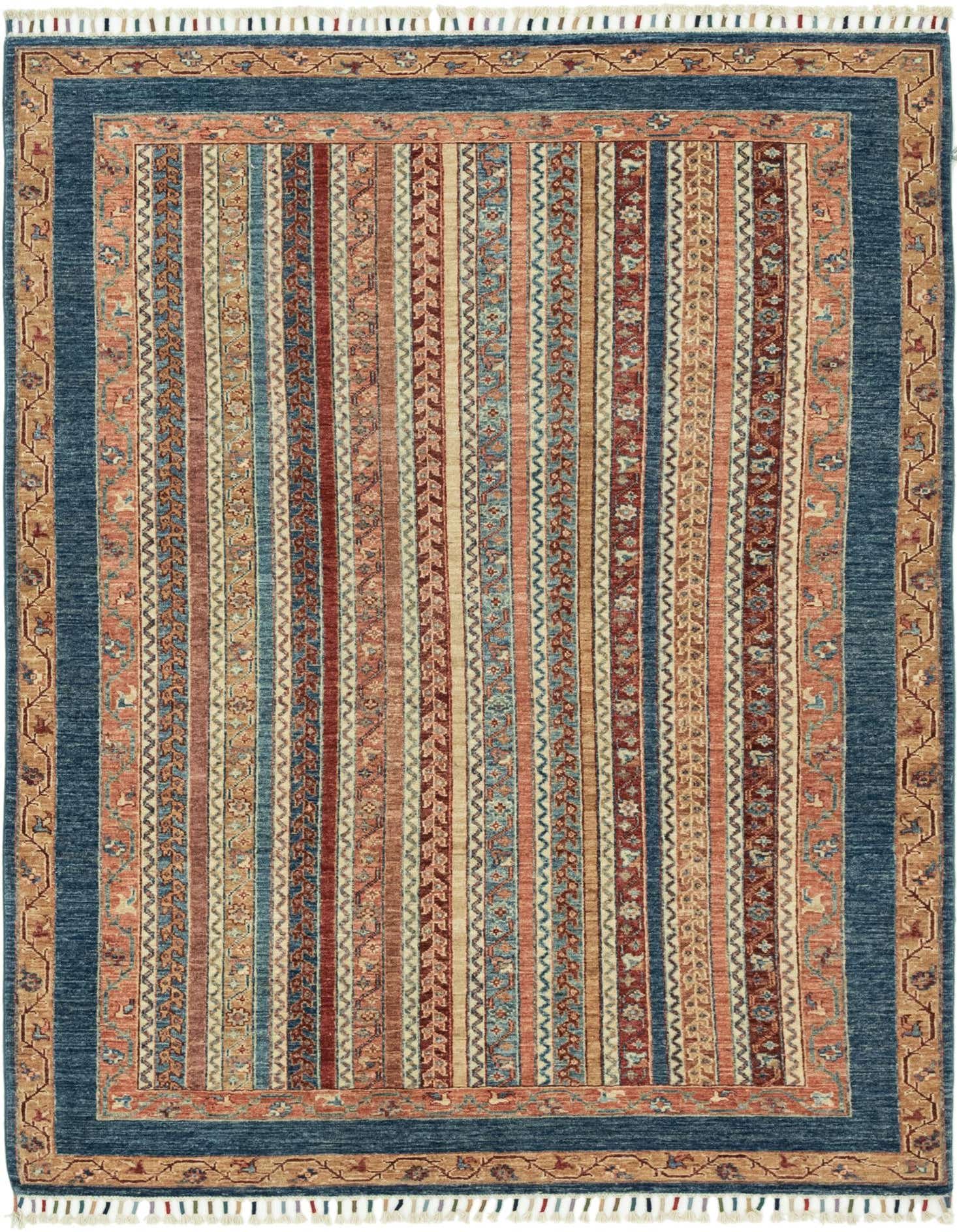 Primary image  4' 11 x 6' 8  Hand Knotted Ariana Ziegler Rug