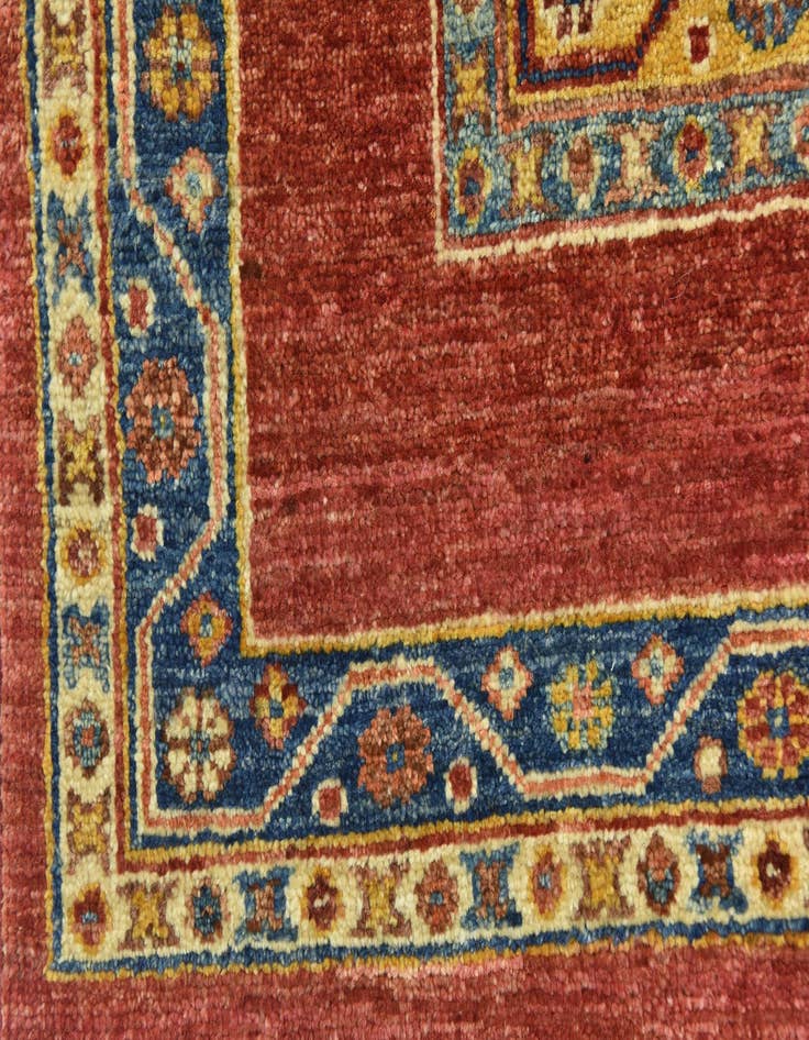 Detail image of  5' 2 x 6' 9  Hand Knotted Ariana Ziegler Rug