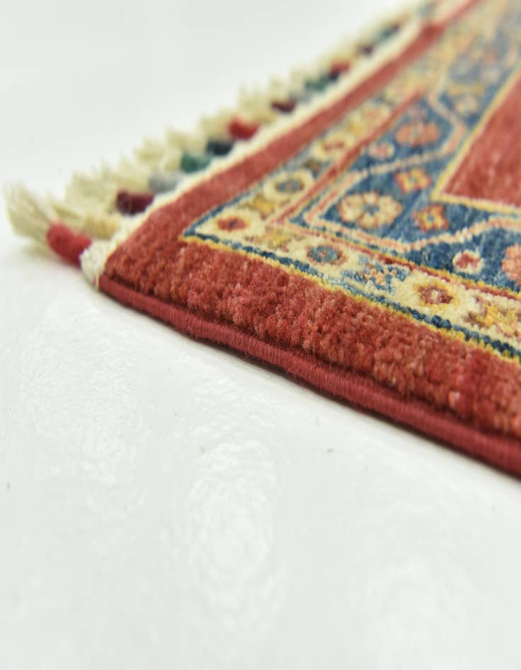 Detail image of  5' 2 x 6' 9  Hand Knotted Ariana Ziegler Rug