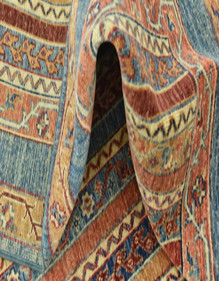 Detail image of  4' 10 x 6' 5  Hand Knotted Ariana Ziegler Rug