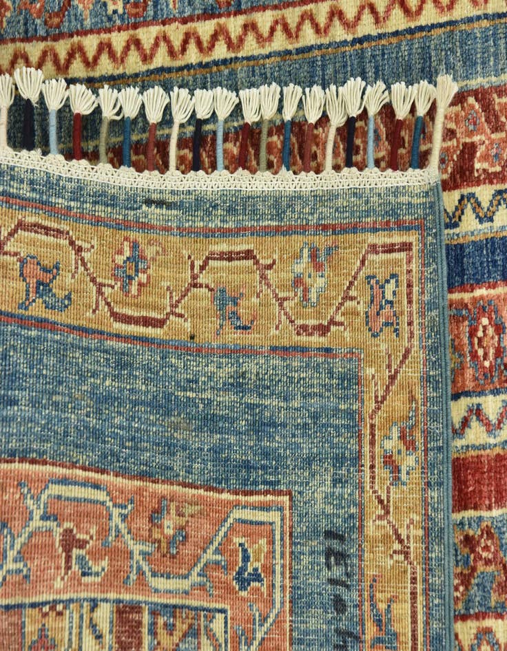 Detail image of  4' 10 x 6' 5  Hand Knotted Ariana Ziegler Rug