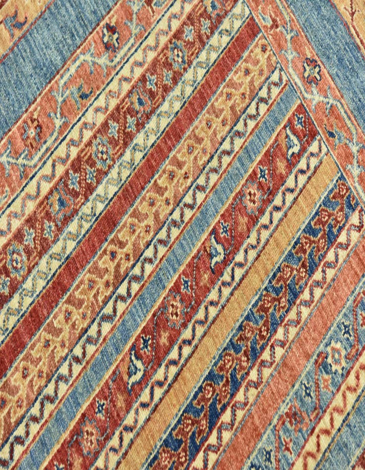 Detail image of  4' 10 x 6' 5  Hand Knotted Ariana Ziegler Rug