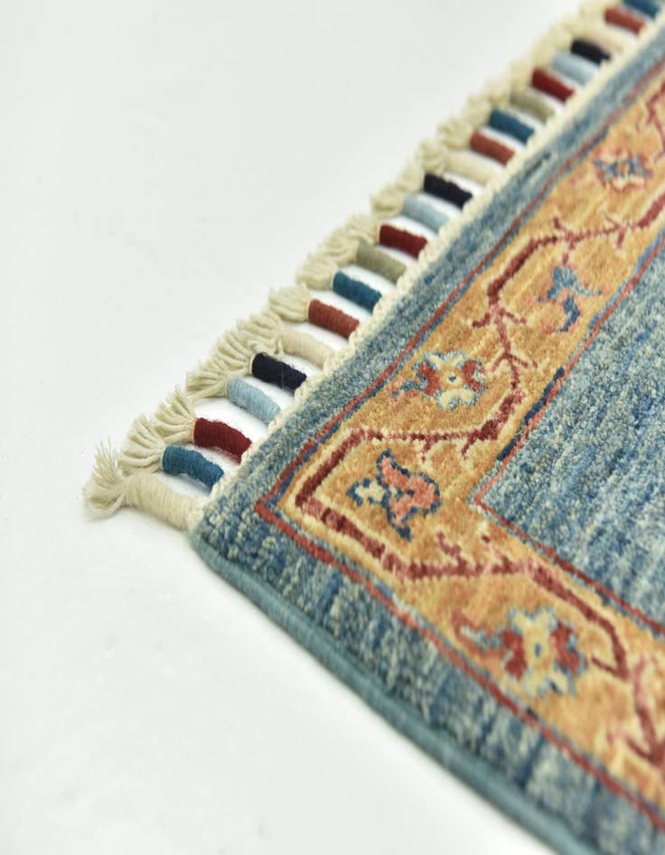 Detail image of  4' 10 x 6' 5  Hand Knotted Ariana Ziegler Rug