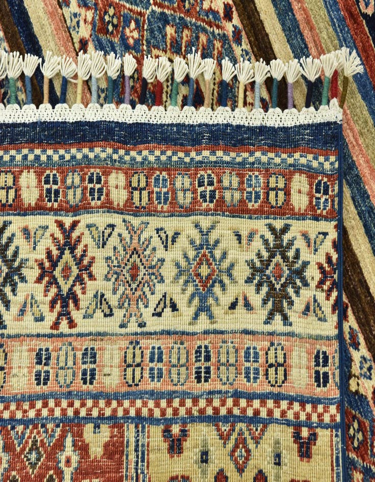 Detail image of  9' x 11' 10  Hand Knotted Ariana Ziegler Rug