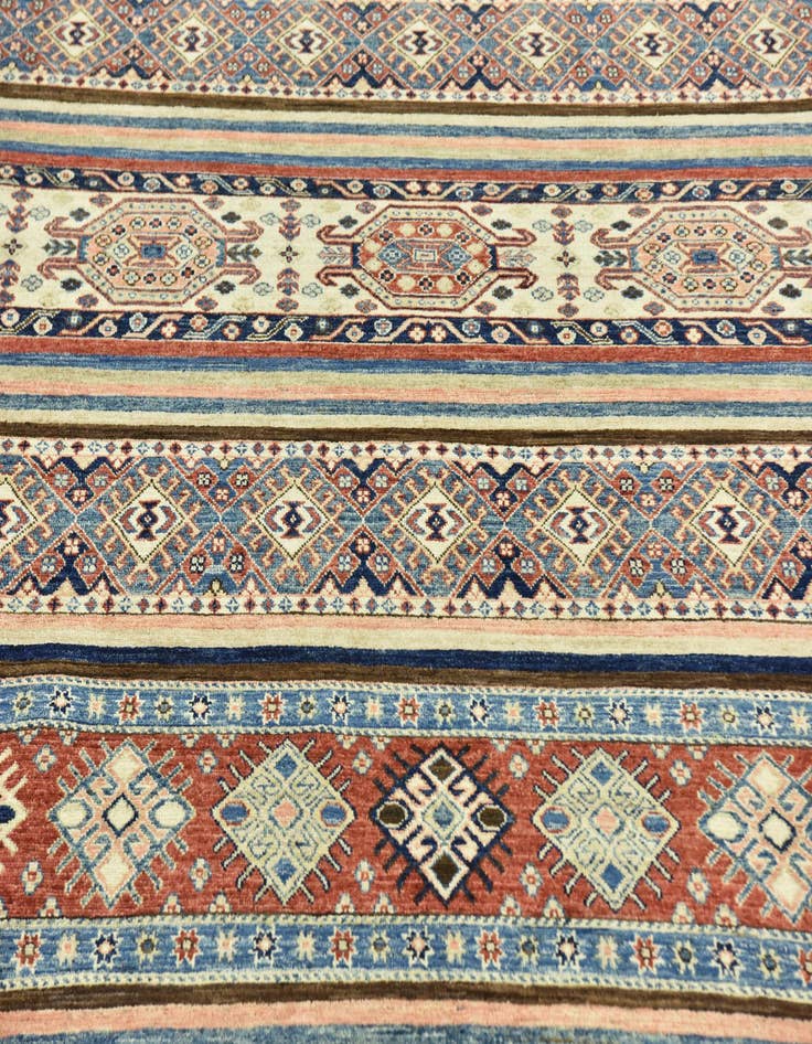 Detail image of  9' x 11' 10  Hand Knotted Ariana Ziegler Rug