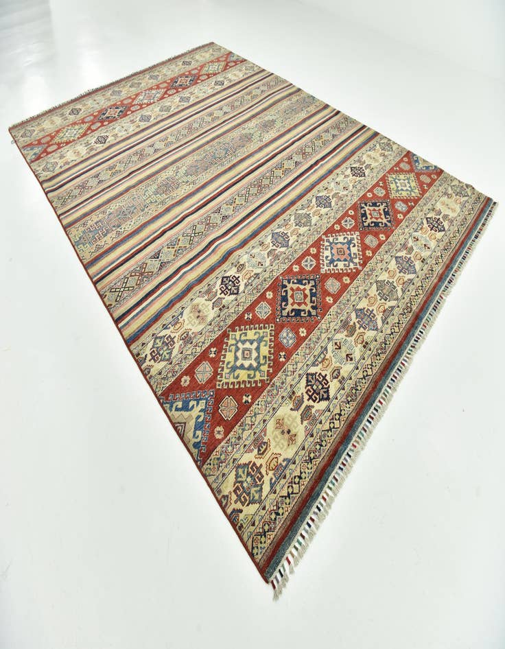 Detail image of  9' 10 x 13' 9  Hand Knotted Ariana Ziegler Rug