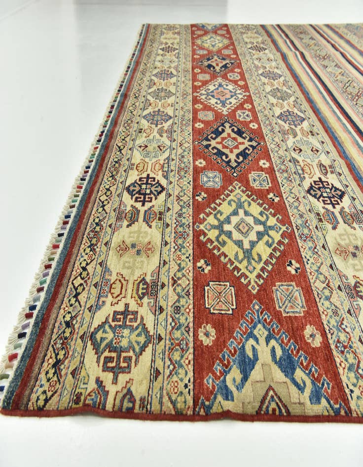 Detail image of  9' 10 x 13' 9  Hand Knotted Ariana Ziegler Rug