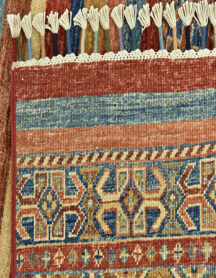 Detail image of  3' 4 x 4' 8  Hand Knotted Ariana Ziegler Rug