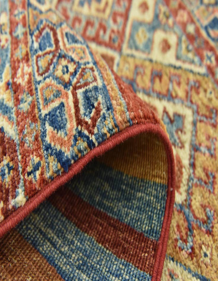 Detail image of  3' 4 x 4' 8  Hand Knotted Ariana Ziegler Rug